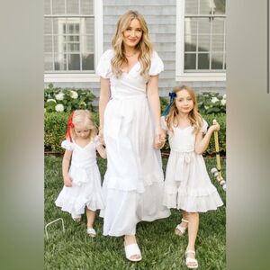 Ivy City Co Antoinette Dress in White Size XS